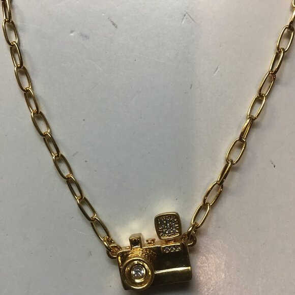 Kate Spade New Gold Camera Necklace - Picture 2 of 3